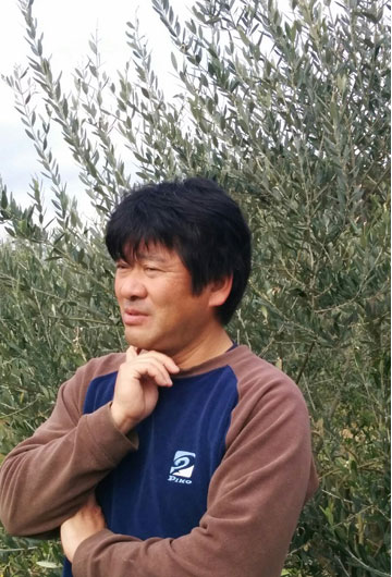 湘南オリーブ生産者　濱田治郎氏