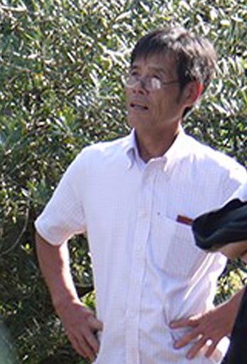 まつき農園　園主　松木秀雄氏